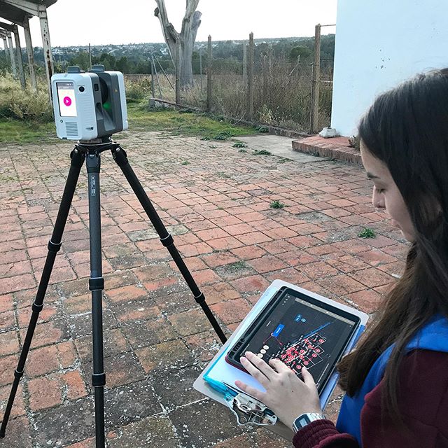 Escaneado 3D de una Masía en el Maresme